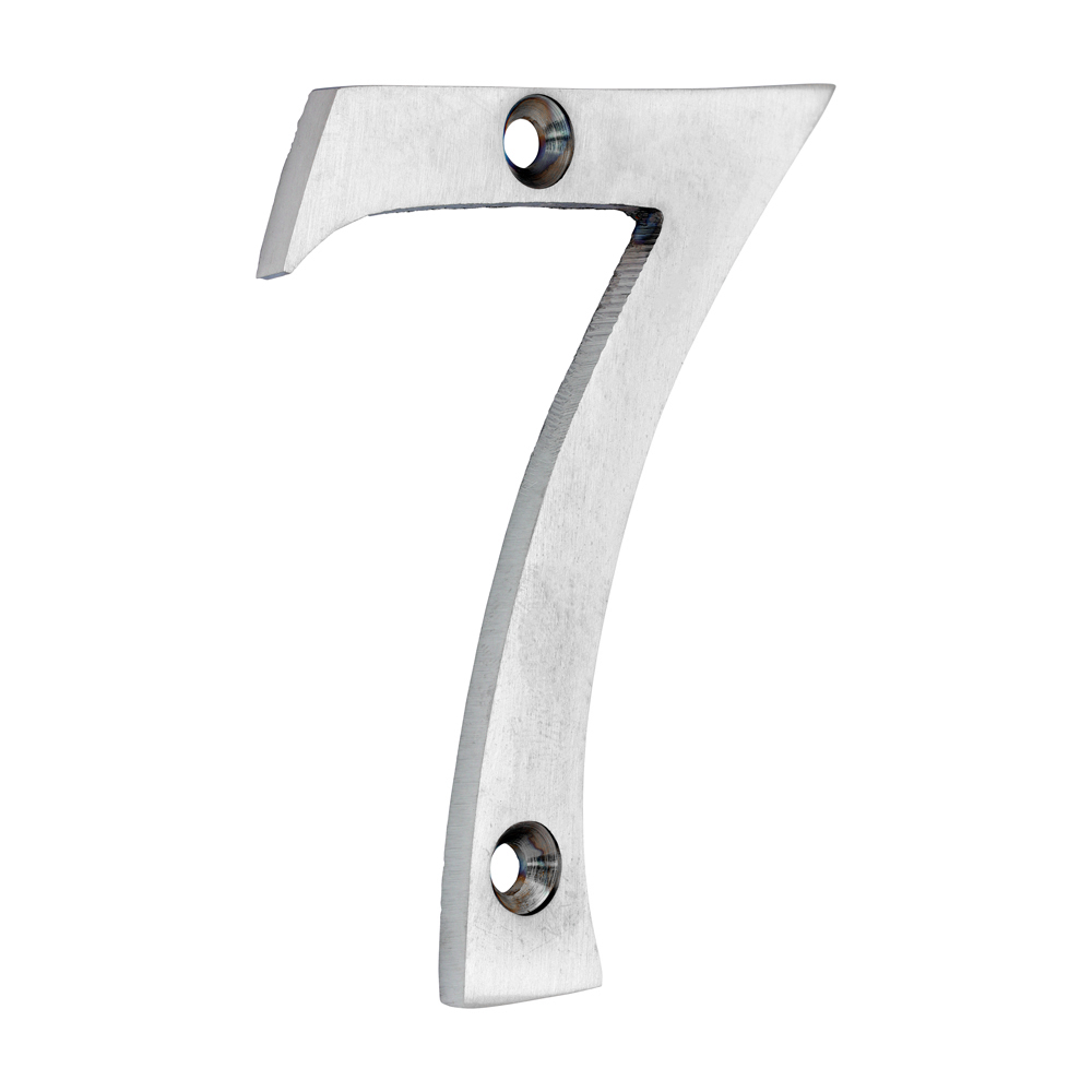 Picture of Door Numeral 7 - Satin Chrome