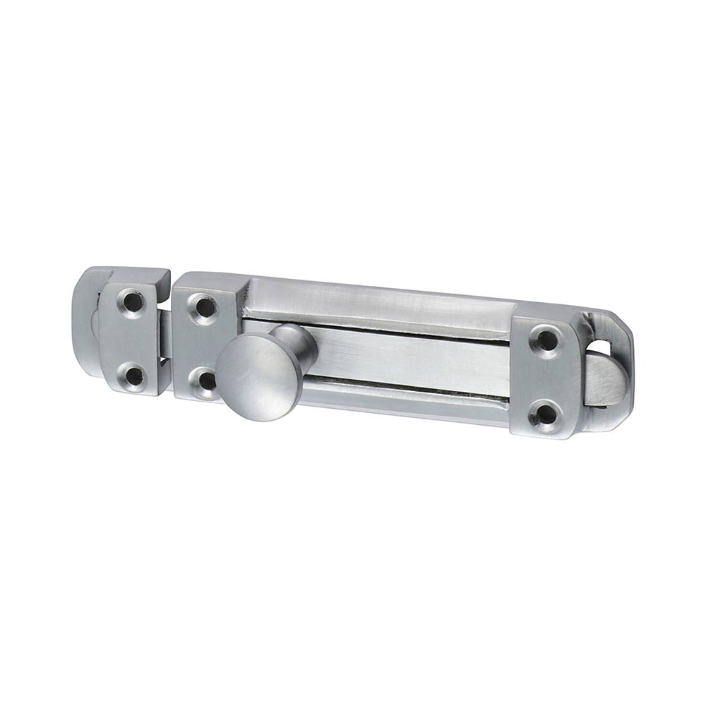 Contract Flat Section Bolt - Satin Chrome