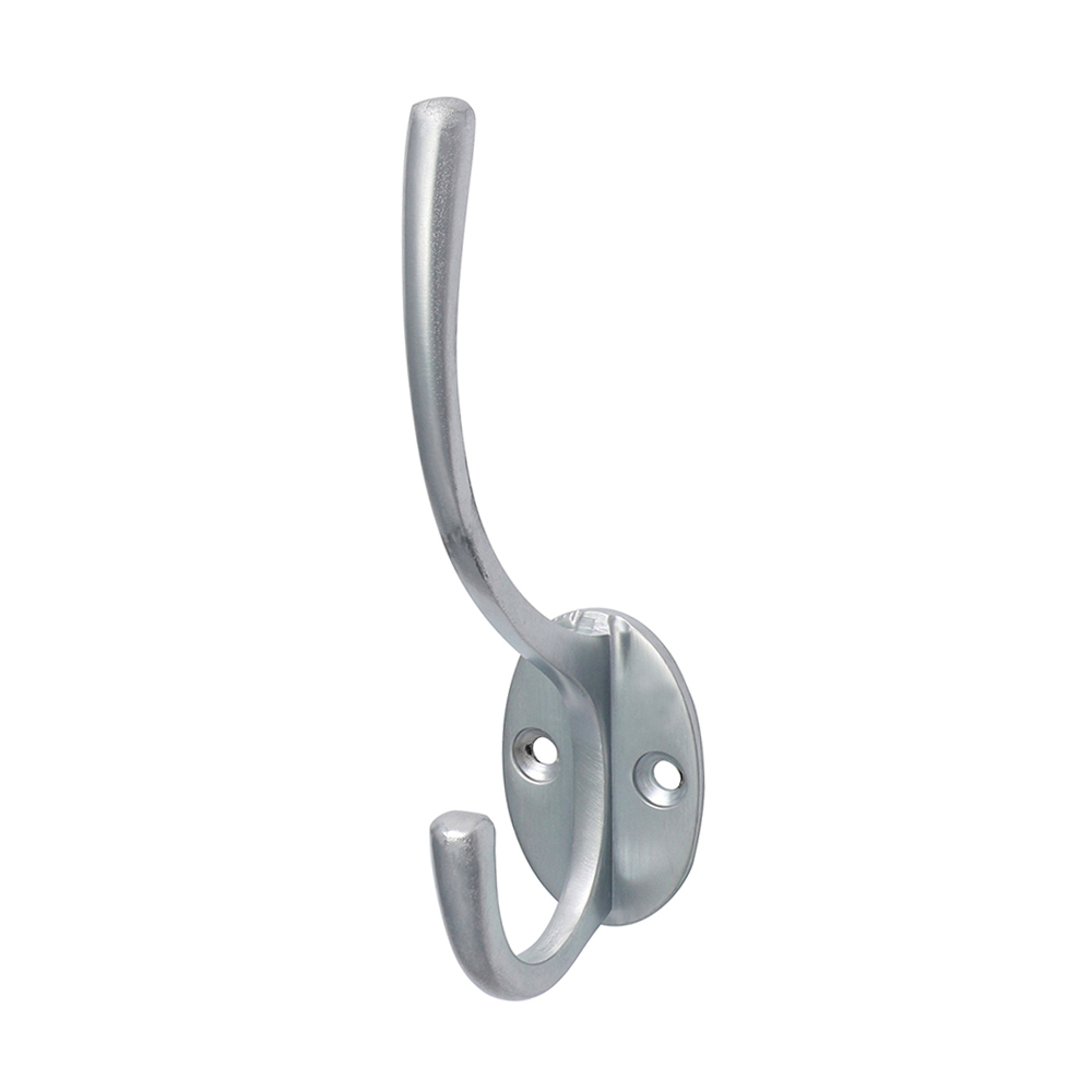 Hat & Coat Hook - Satin Chrome