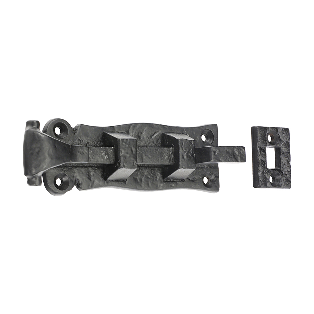 Scroll Necked Bolt - Antique Black