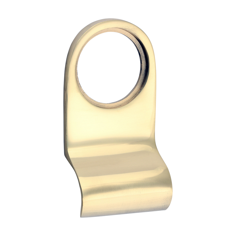 Cylinder Pull - Polished Brass
