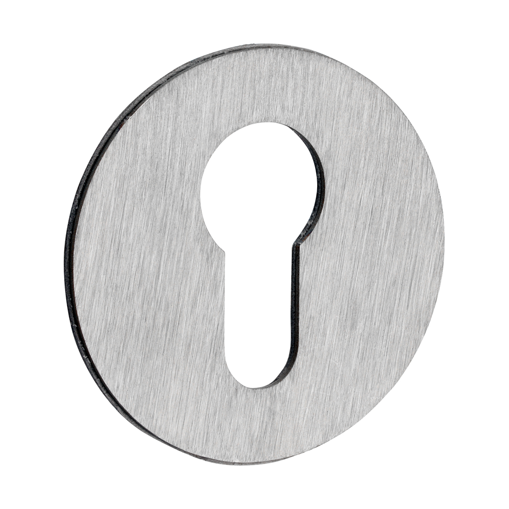 Picture of Euro Profile Self-Adhesive Escutcheon - Round - Satin Stainless Steel