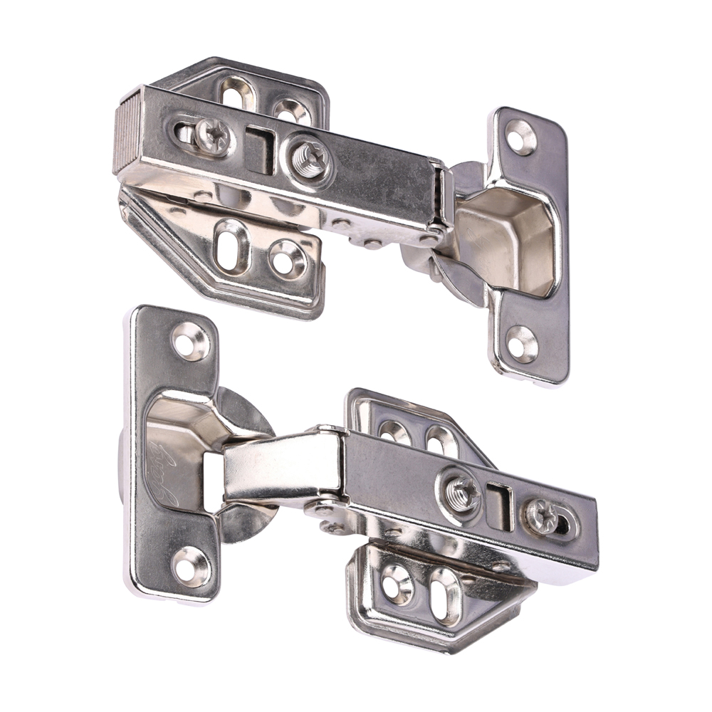 Clip-On Cabinet Hinges - Nickel