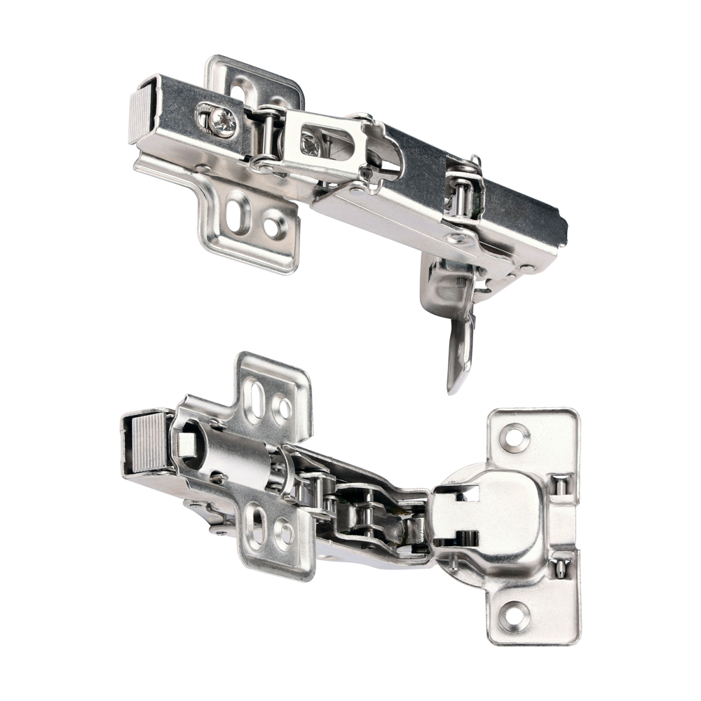 Clip-On Cabinet Hinges - Nickel