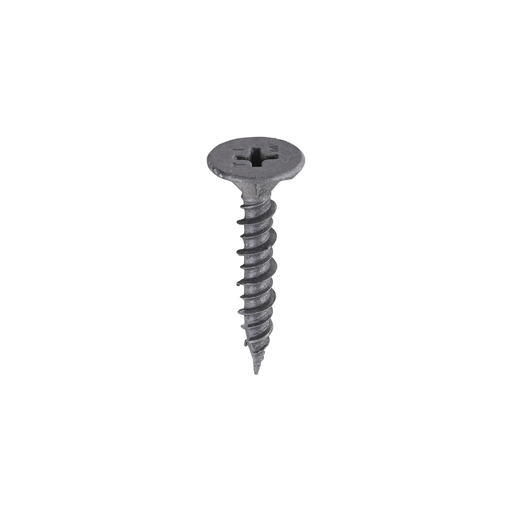 Drywall Construction Timber Stud Cement Board Screws - PH - Countersunk Wafer - Twin-Cut - Exterior - Silver Organic