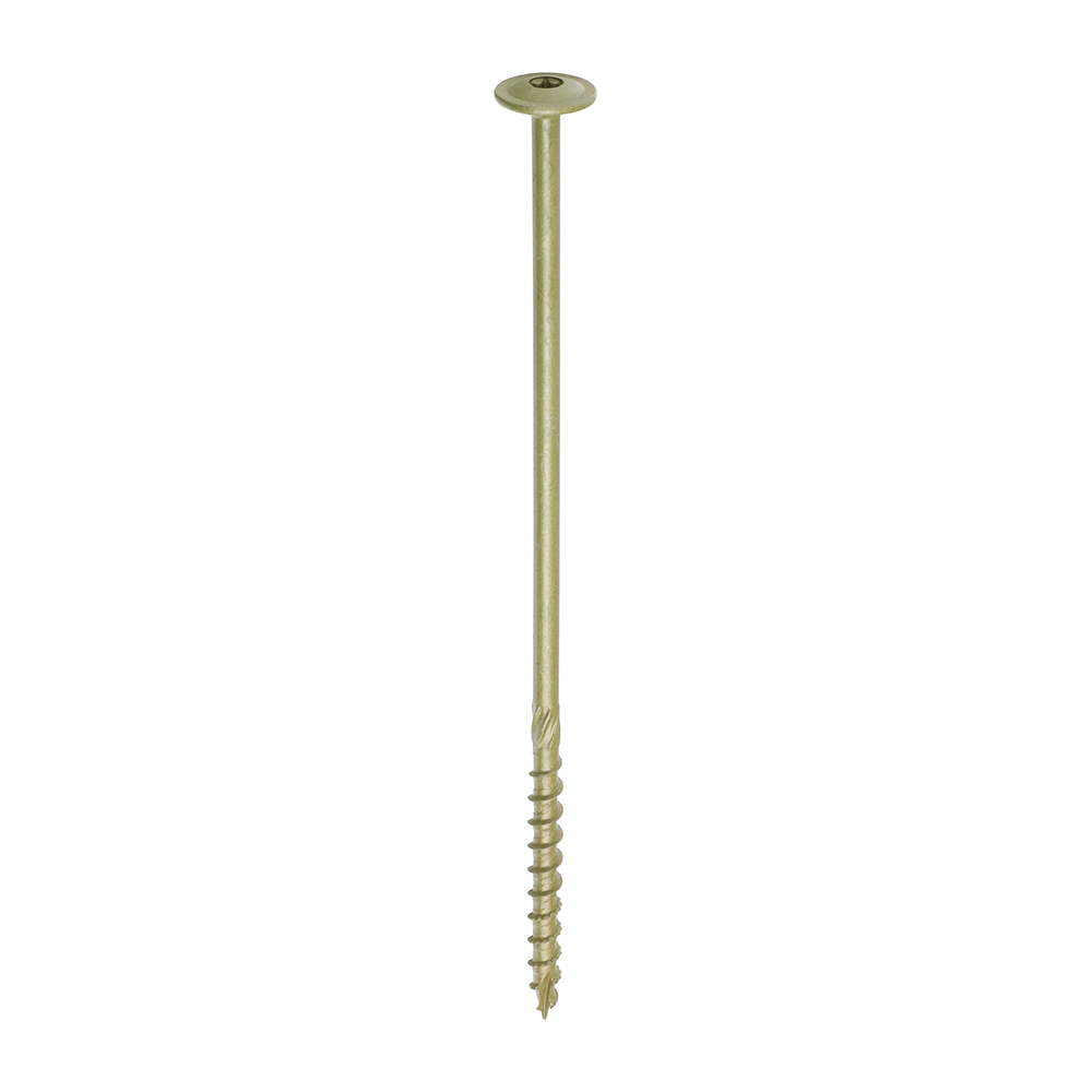 Timber Frame Construction & Landscaping Screws - Wafer - Exterior - Green Organic