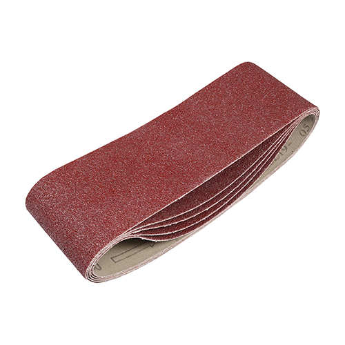 Sanding Belts - 40 Grit - Red