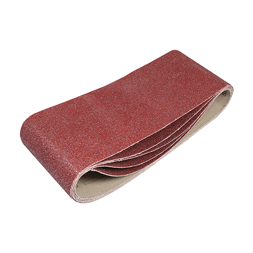 Sanding Belts - 40 Grit - Red