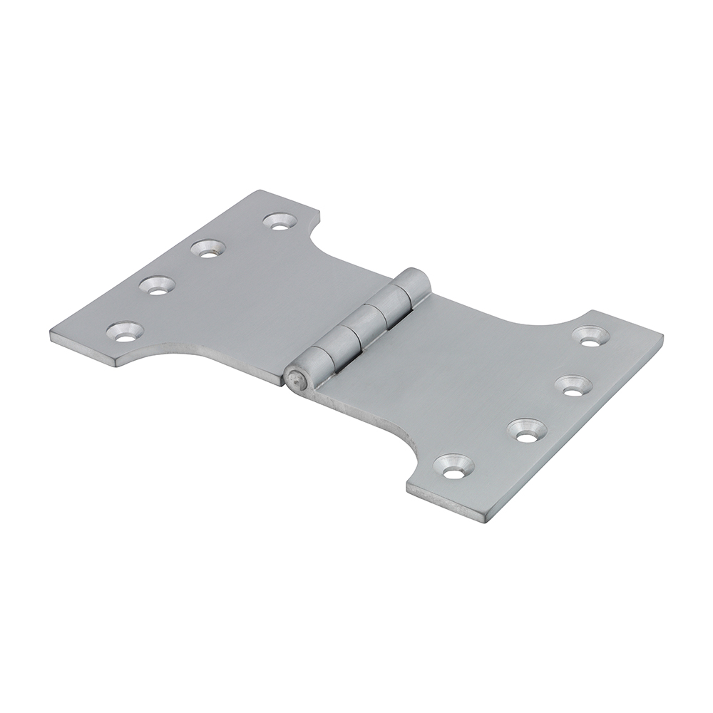 Parliament Hinge (488) - Solid Brass - Satin Chrome