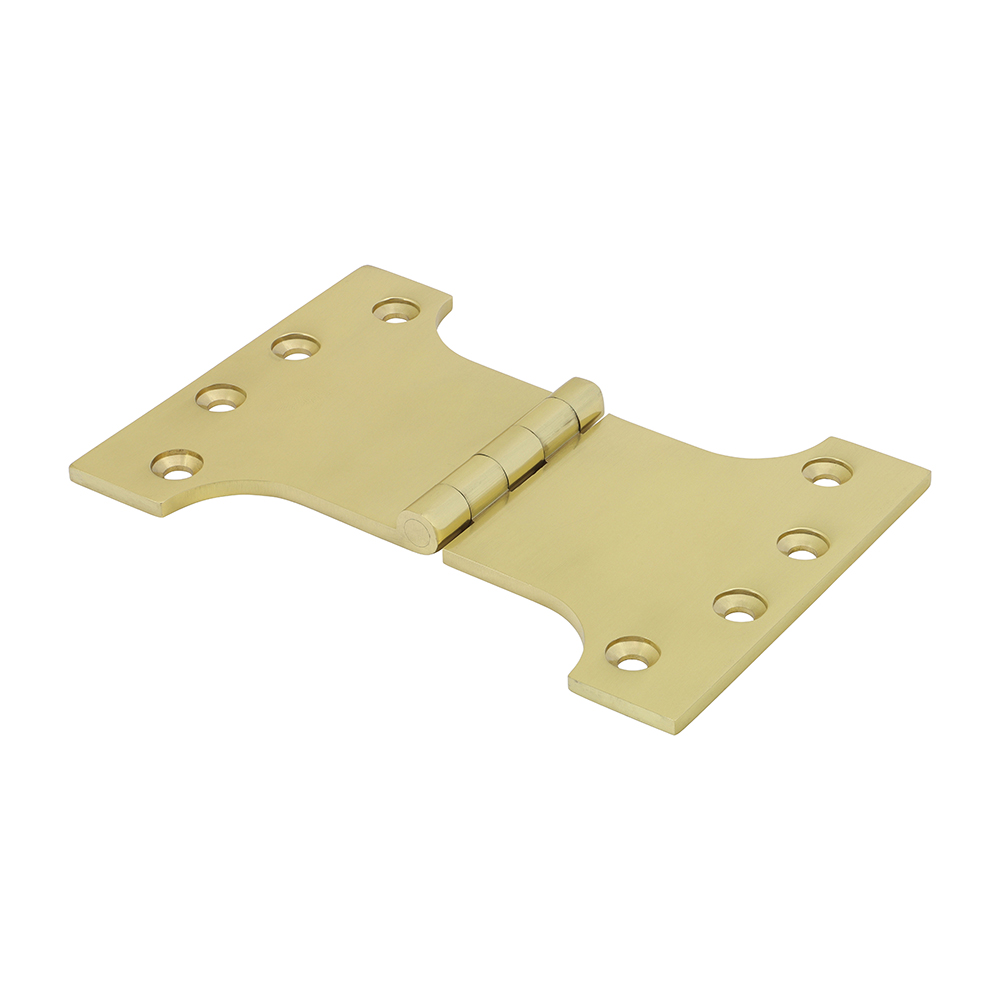 Parliament Hinge (488) - Solid Brass - Polished Brass