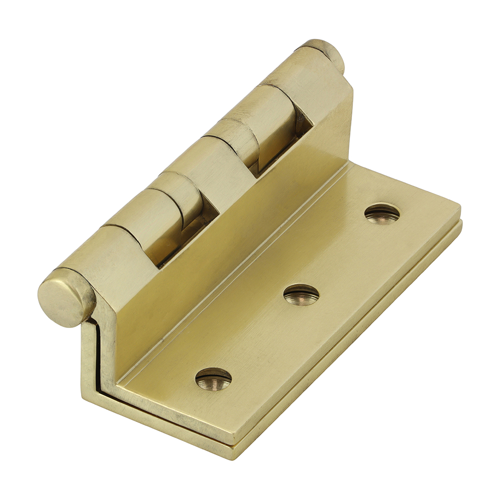 Ball Bearing Stormproof Hinge (1951) - Solid Brass - Polished Brass