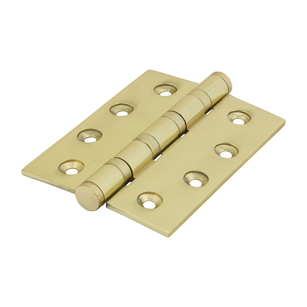 Performance Ball Race Hinge - Solid Brass - Polished Brass