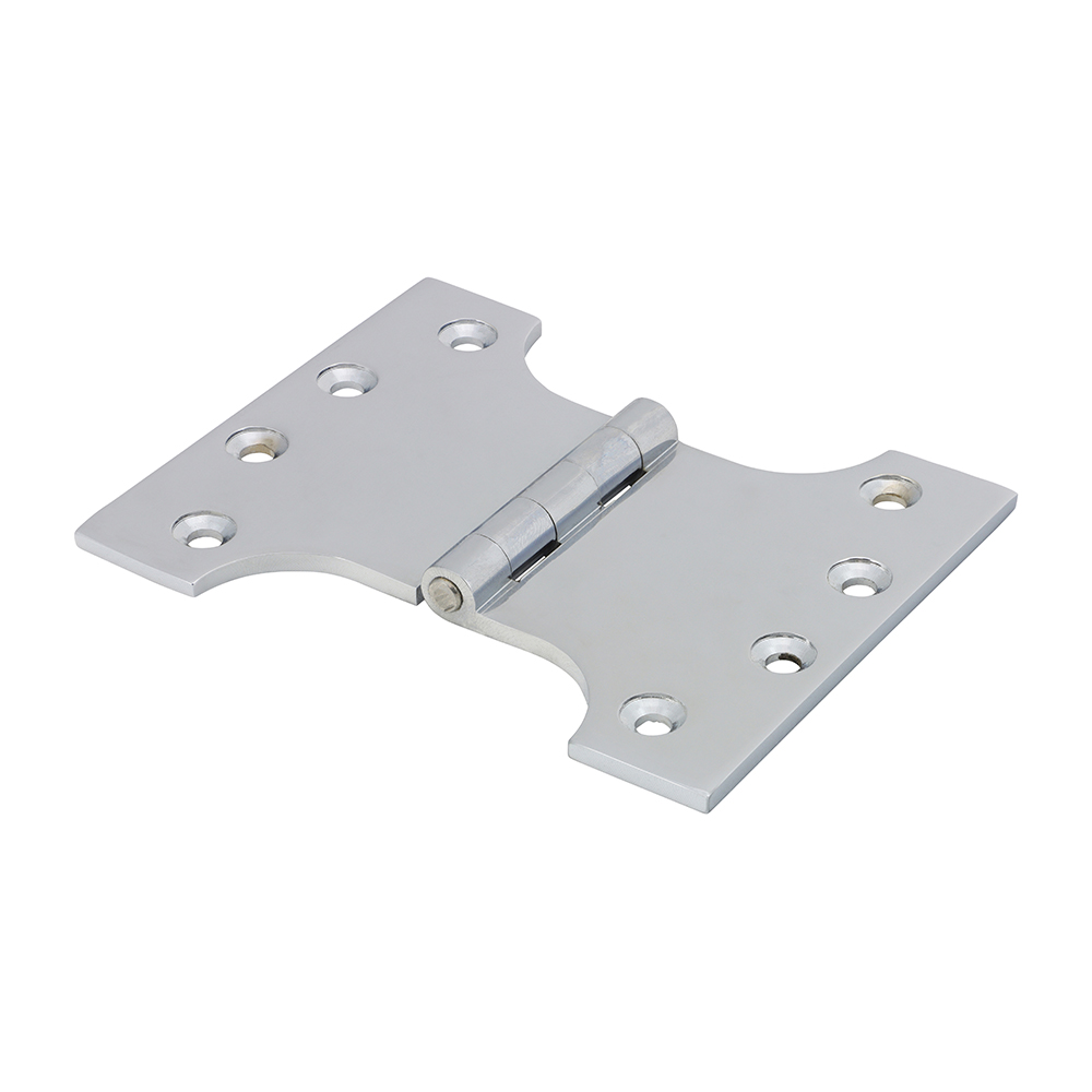 Parliament Hinge (488) - Solid Brass - Polished Chrome