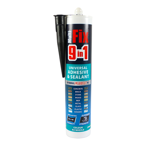 9 in 1 Universal Adhesive & Sealant - Black