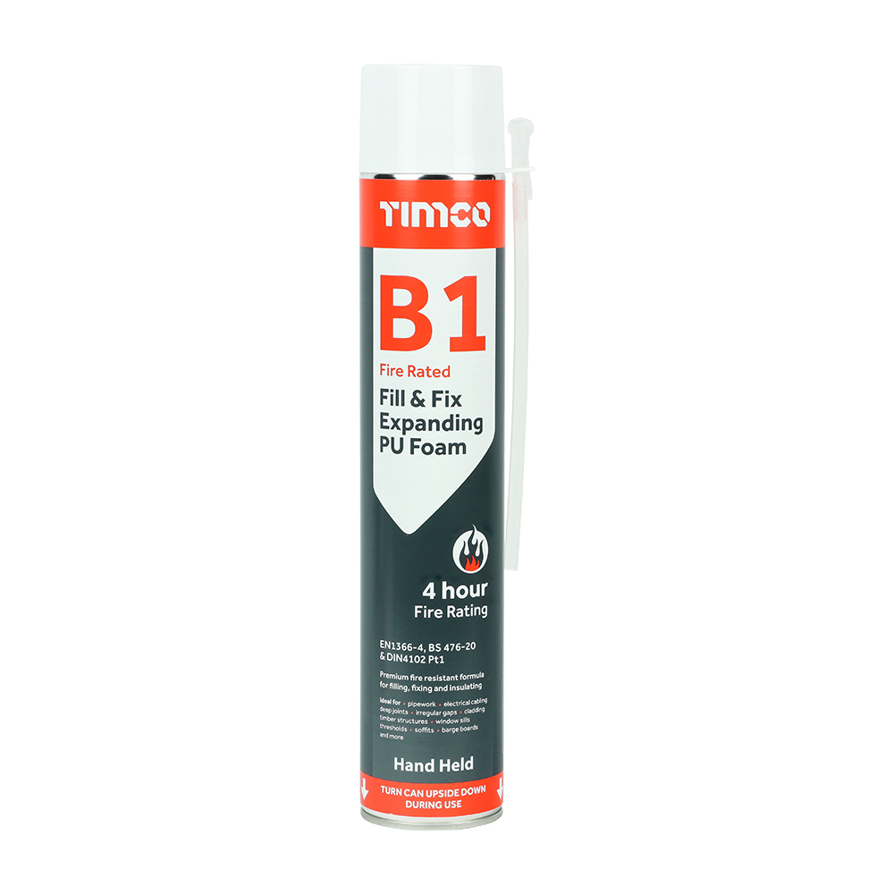 FP200 Fire Rated Expanding Foam - 24oz Fireproof Sealant For Gaps And Voids