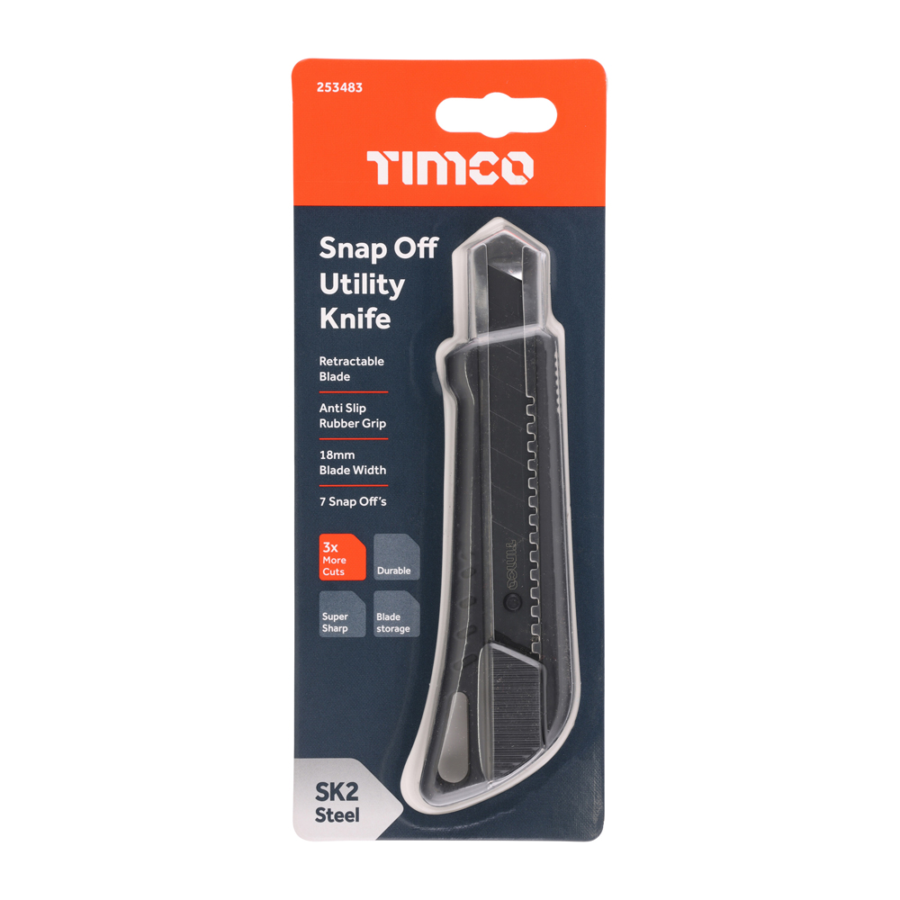 TIMCO | Snap Off Utility Knife & Blades
