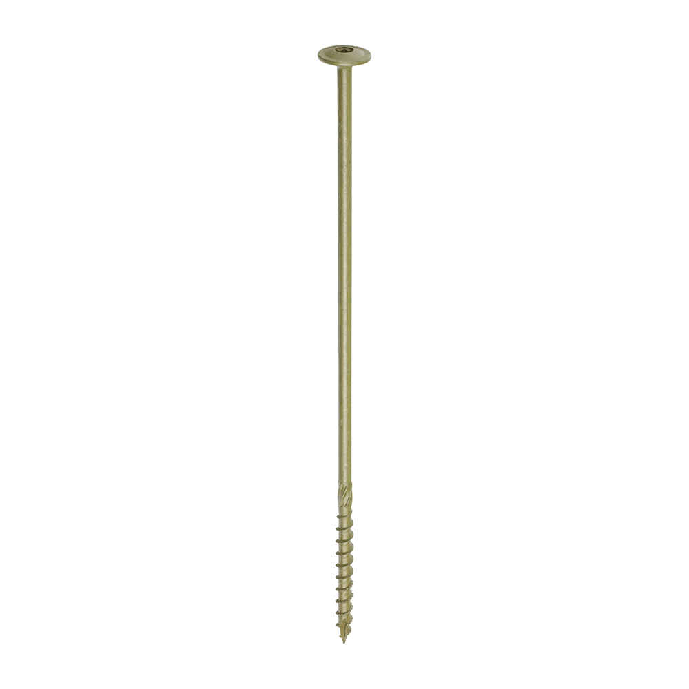 Timber Frame Construction & Landscaping Screws - Wafer - Exterior - Green Organic