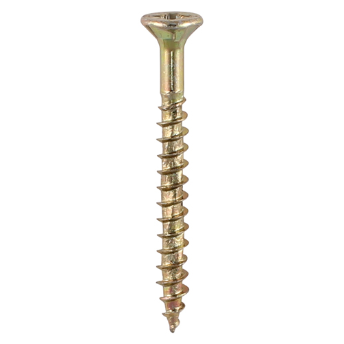 Velocity Premium Multi-Use Screws - PZ - Double Countersunk - Yellow