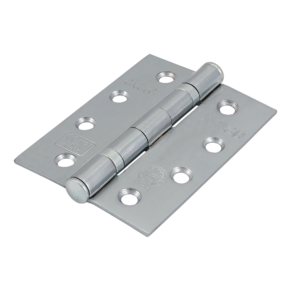 Grade 11 Fire Door Hinges - Satin Chrome