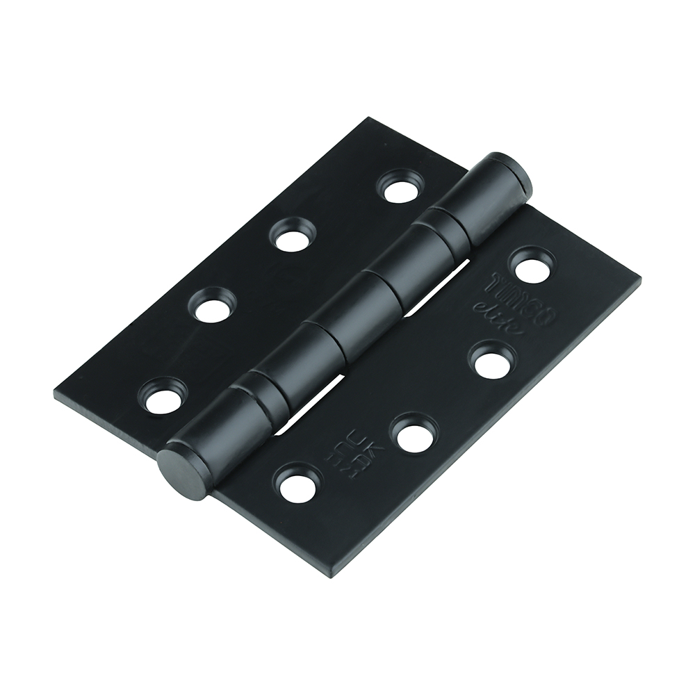 Grade 13 Fire Door Hinges - Matt Black Stainless Steel