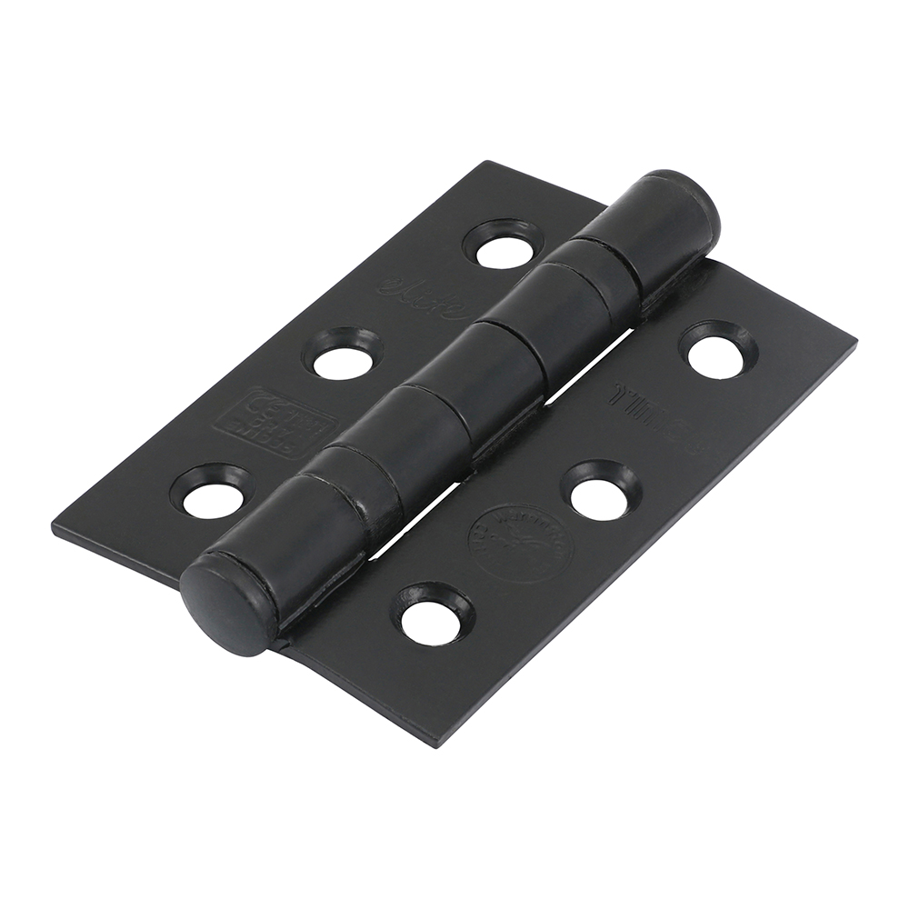 Grade 7 Ball Bearing Fire Door Hinges - Epoxy Black