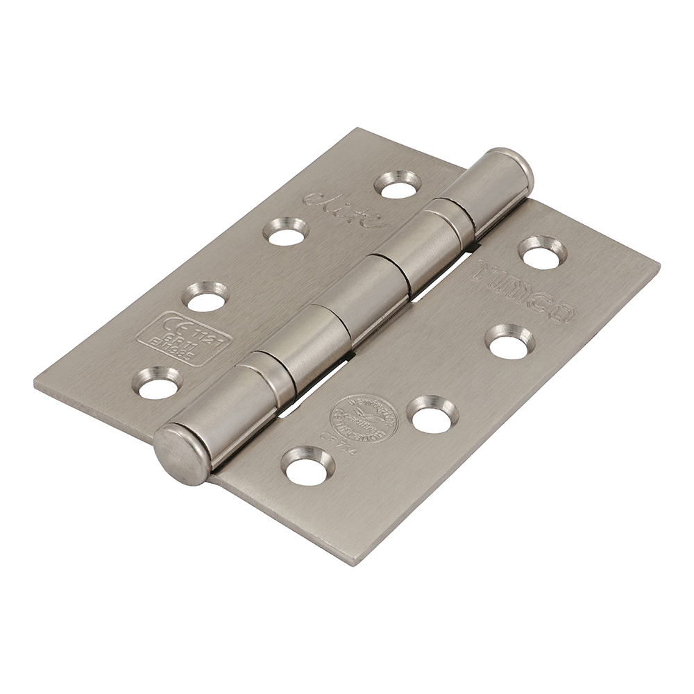 Grade 11 Fire Door Hinges - Satin Nickel