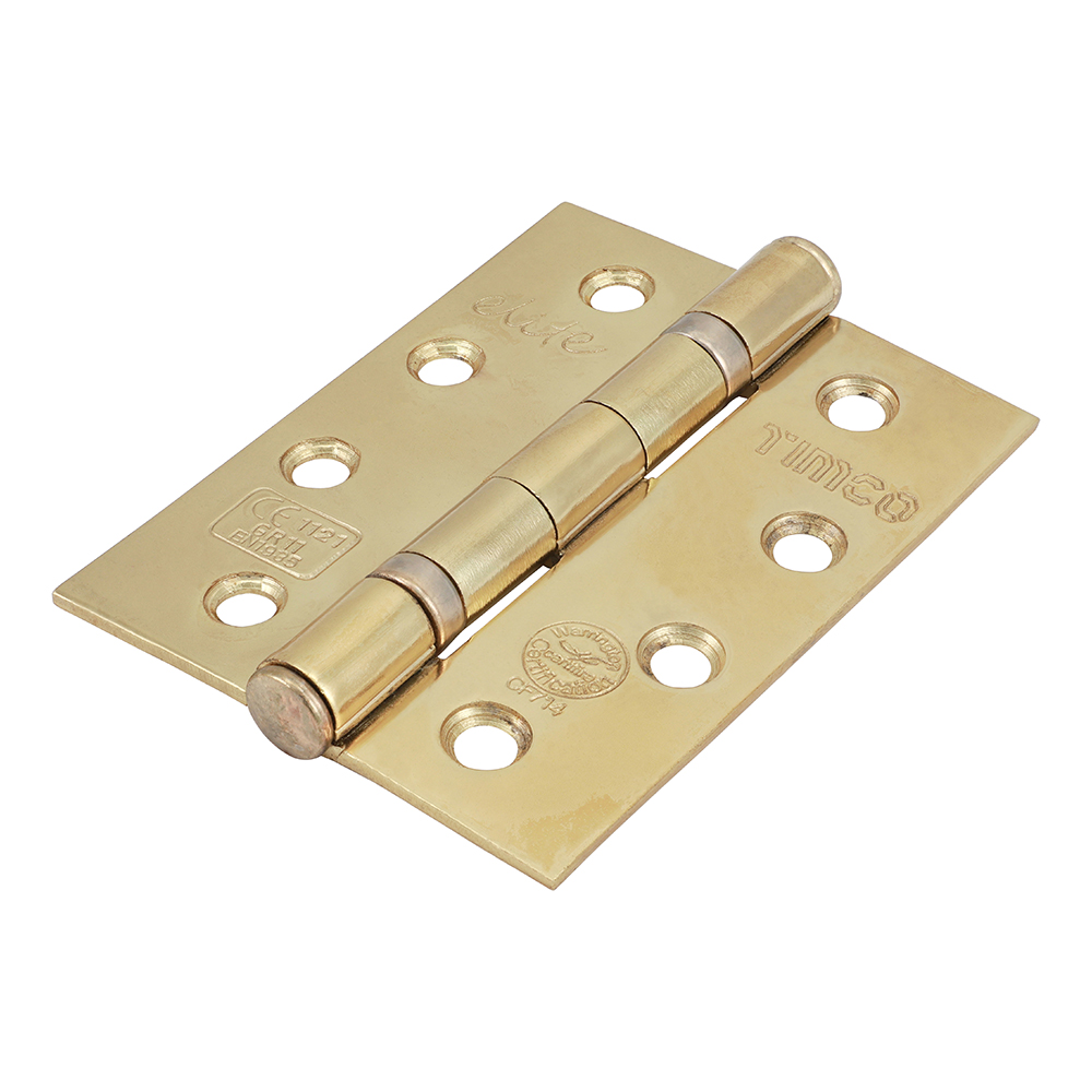 Grade 11 Fire Door Hinges - Electro Brass