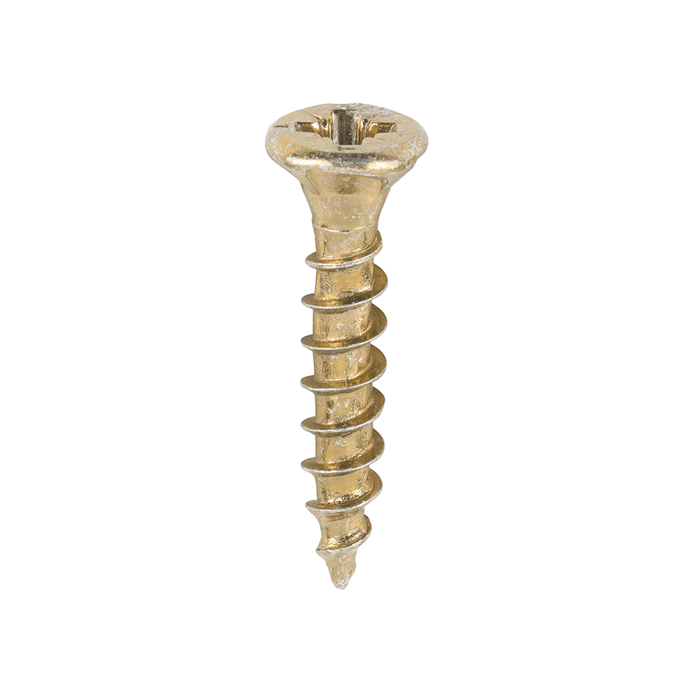 Velocity Premium Multi-Use Screws - PZ - Double Countersunk - Yellow
