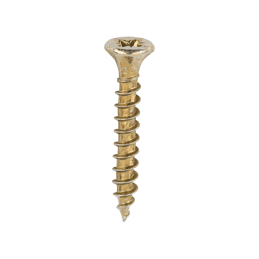 Velocity Premium Multi-Use Screws - PZ - Double Countersunk - Yellow
