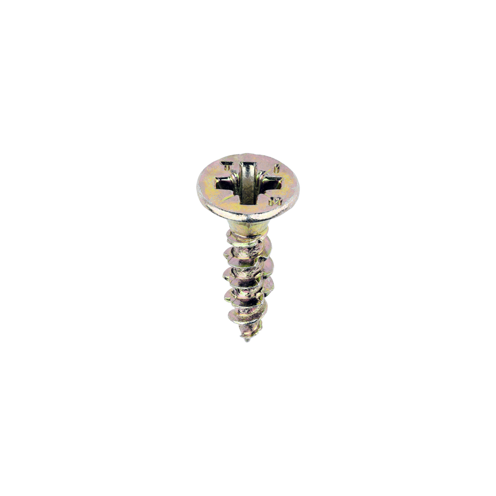 Velocity Premium Multi-Use Screws - PZ - Double Countersunk - Yellow
