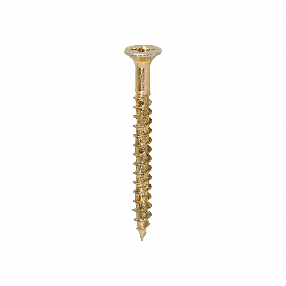 Velocity Premium Multi-Use Screws - PZ - Double Countersunk - Yellow
