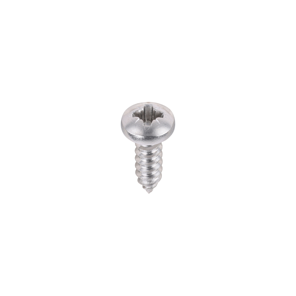 Metal Tapping Screws - PZ - Pan - Self-Tapping - A2 Stainless Steel
