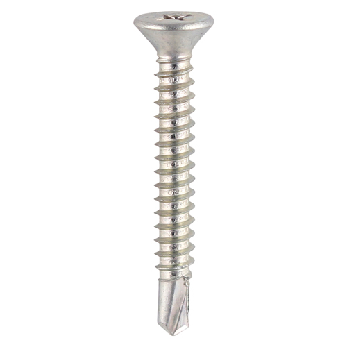 Window Fabrication Screws - Countersunk - PH - Self-Tapping - Self-Drilling Point - Zinc