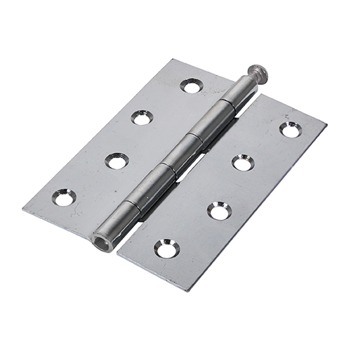 Plain Butt Hinge - Loose Pin (1840) - Polished Chrome