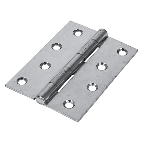 Plain Butt Hinge - Fixed Pin (1838) - Zinc