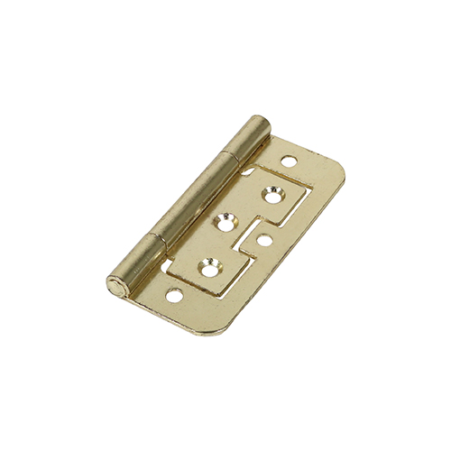 Flush Hinge (105) - Electro Brass