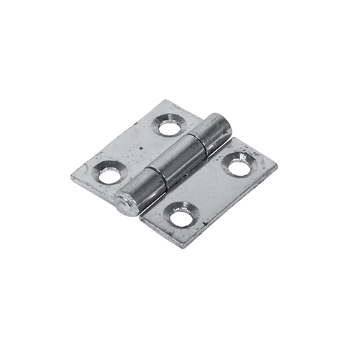 Picture of Plain Butt Hinge - Fixed Pin (1838) - Zinc