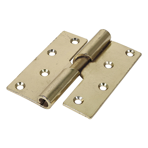 Picture of Rising Butt Hinge (466) - Left Hand - Electro Brass