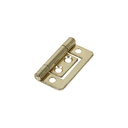 Flush Hinge (105) - Electro Brass