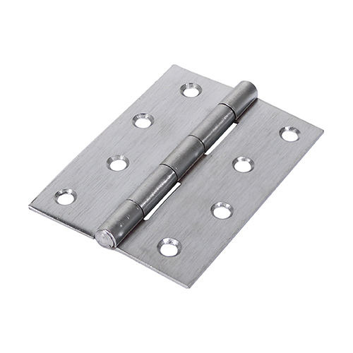 Picture of Plain Butt Hinge - Fixed Pin (1838) - Satin Chrome