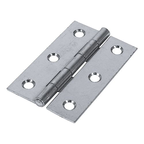 Picture of Plain Butt Hinge - Fixed Pin (1838) - Zinc