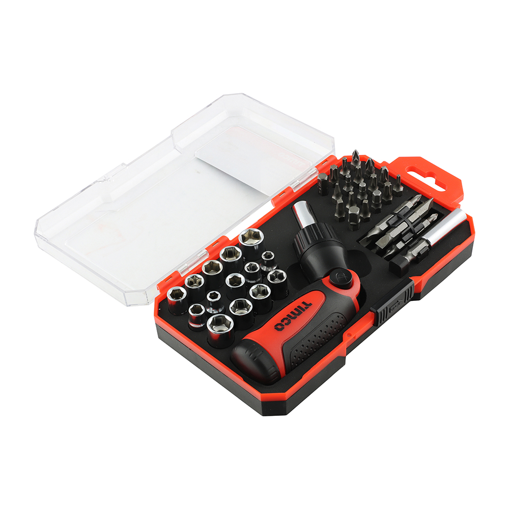 Ratcheting Screwdriver Bit Set