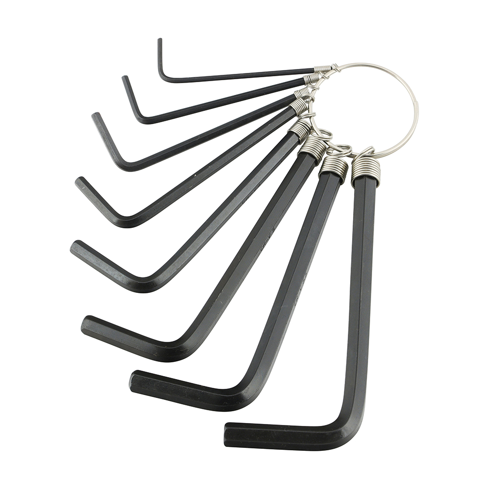 Hex Key Keyring Set