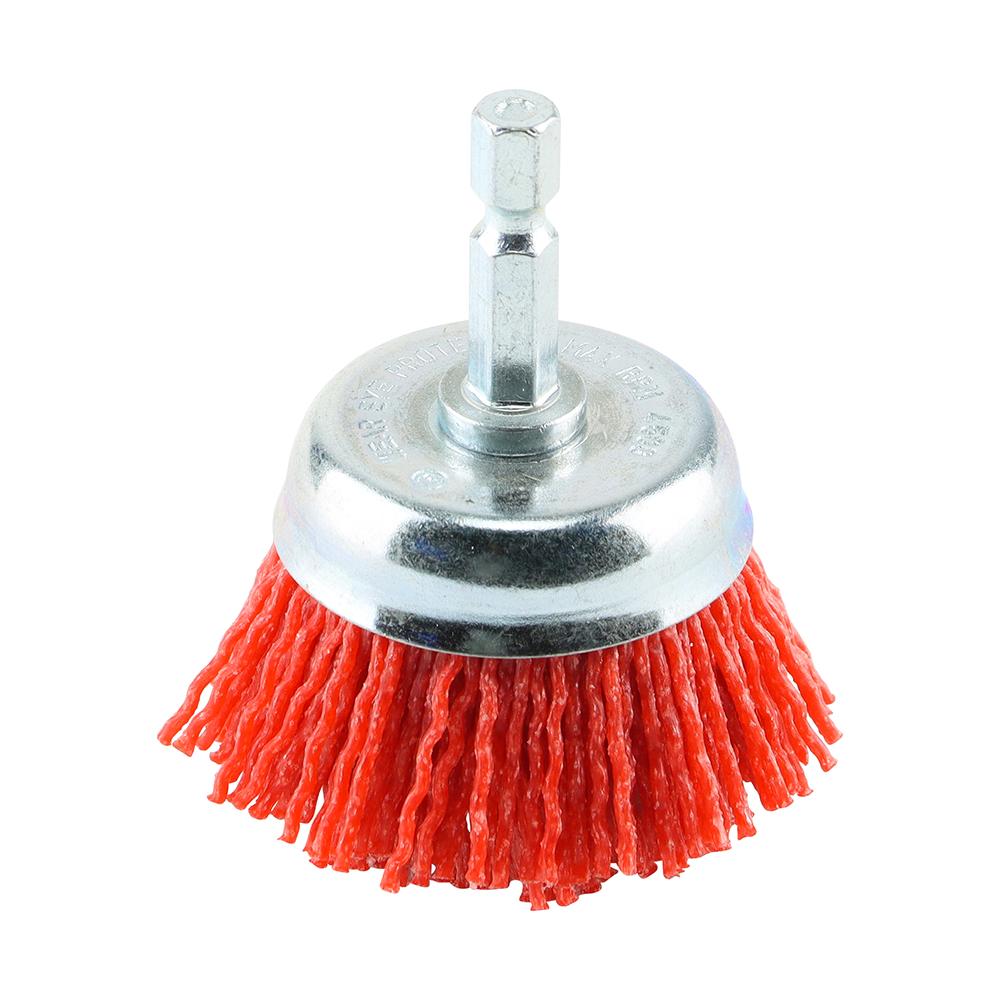 Drill Cup Brush - Nylon