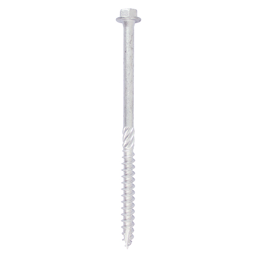 Timber Frame Construction & Landscaping Screws - Hex - Exterior - Silver Organic