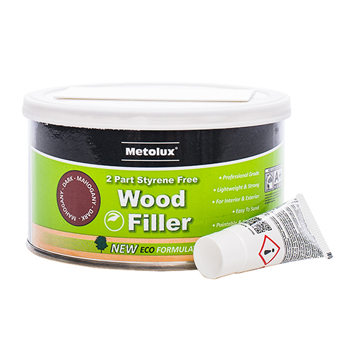 Metolux 2 Part Styrene Free  Wood Filler - Teak