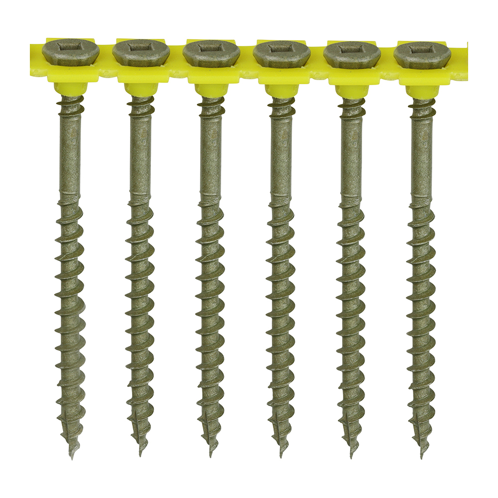 Timco- C2 Collated Decking Screw GRN 4.5 x 65 Box 500