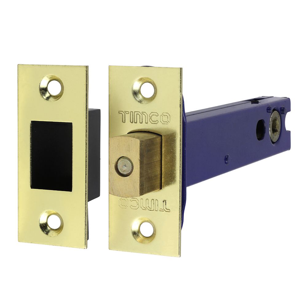 Architectural Tubular Deadbolt - Electro Brass & Satin Nickel