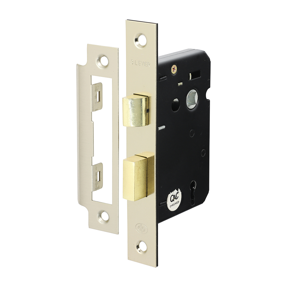 Picture of 3 Lever Sashlock with Extra Long Keys - Satin Nickel