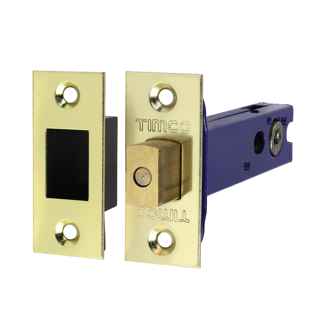 Architectural Tubular Deadbolt - Electro Brass & Satin Nickel